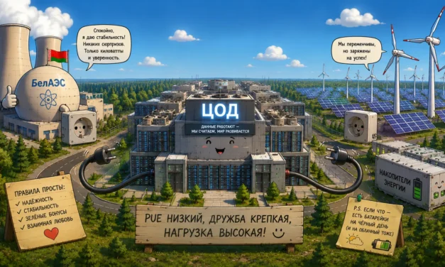 «КПД» центра обработки данных (ЦОД) уже не «главный вопрос» … у «них»